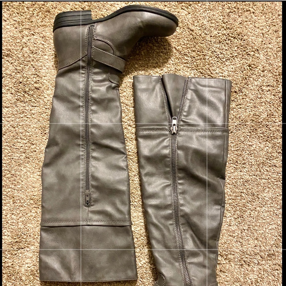 Never Worn, Knee High Boots